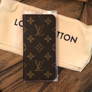 Louis Vuitton IPhone X case.